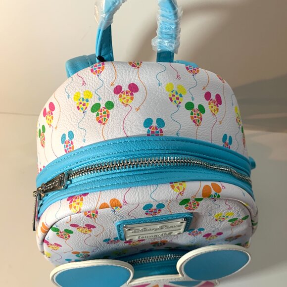 Disney Parks Loungefly Mickey Mouse Balloon Mini Backpack 3-D Vault WDW 50th New main image 6